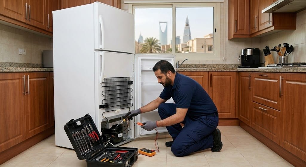 صيانة ثلاجات حي الروضة بالرياض