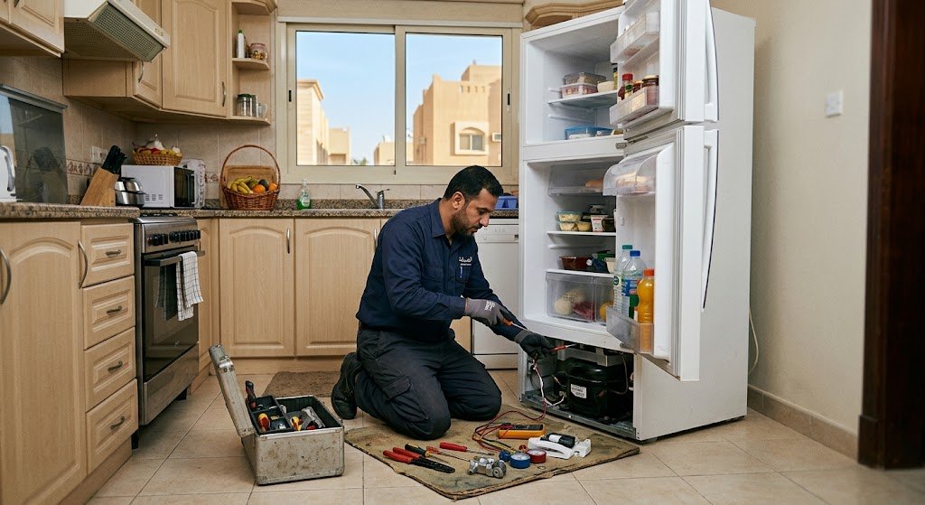 أفضل فني تصليح ثلاجات بالرياض خدمة فورية 24 ساعة